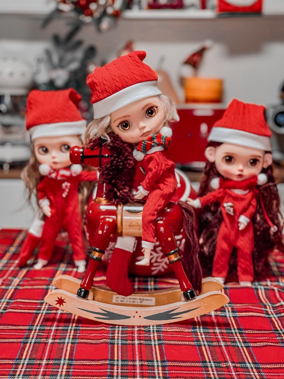 Santa fairy Christmas doll clothes set