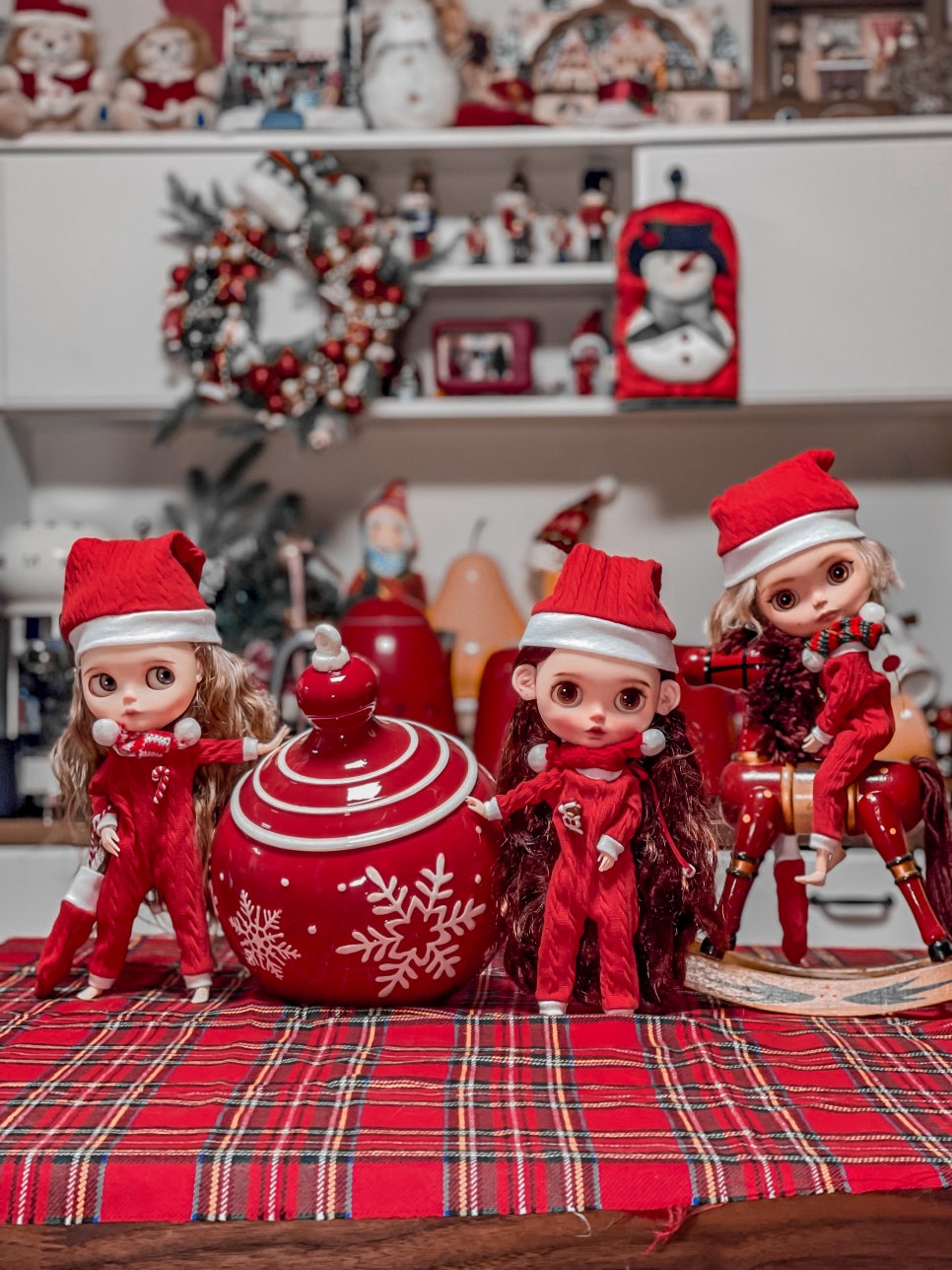 Santa fairy Christmas doll clothes set