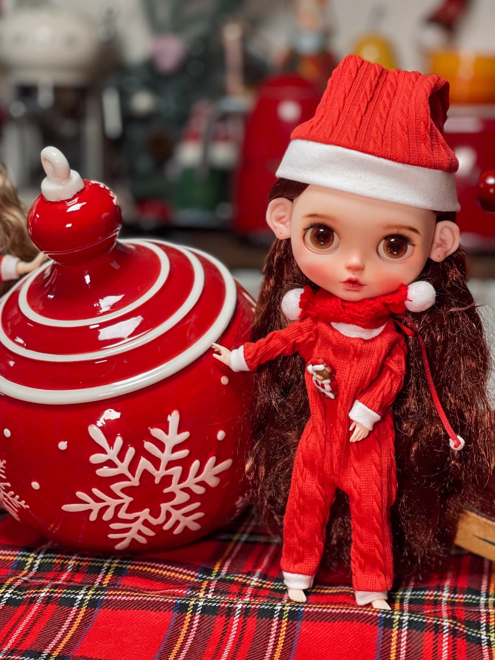Santa fairy Christmas doll clothes set