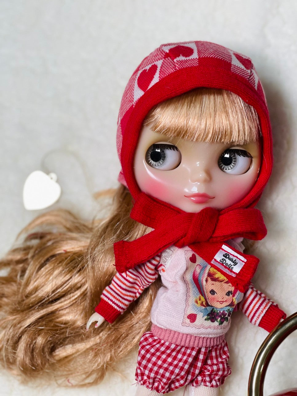 Valentine's Day bonnet
