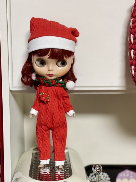 Santa fairy Christmas doll clothes set