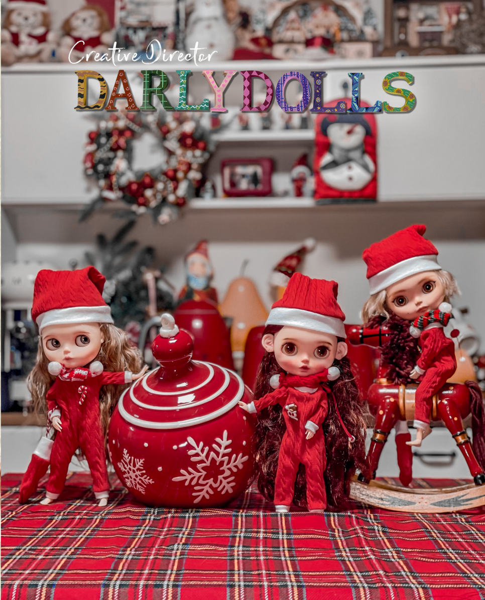 Santa fairy Christmas doll clothes set