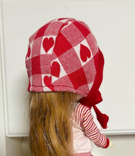 Valentine's Day bonnet